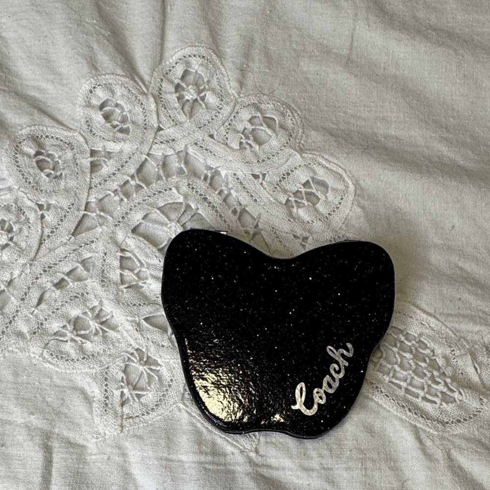 Coach Glitter Butterfly Compact Mirror - So Cute!!
